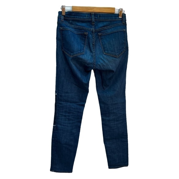 J Brand Mid Rise Denim Duke Jeans Distressed Size 27 - Picture 4 of 8